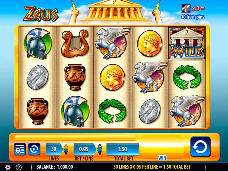 Zeus Caça Niquel – Jogar Online Para Ganhar Dinheiro Real
